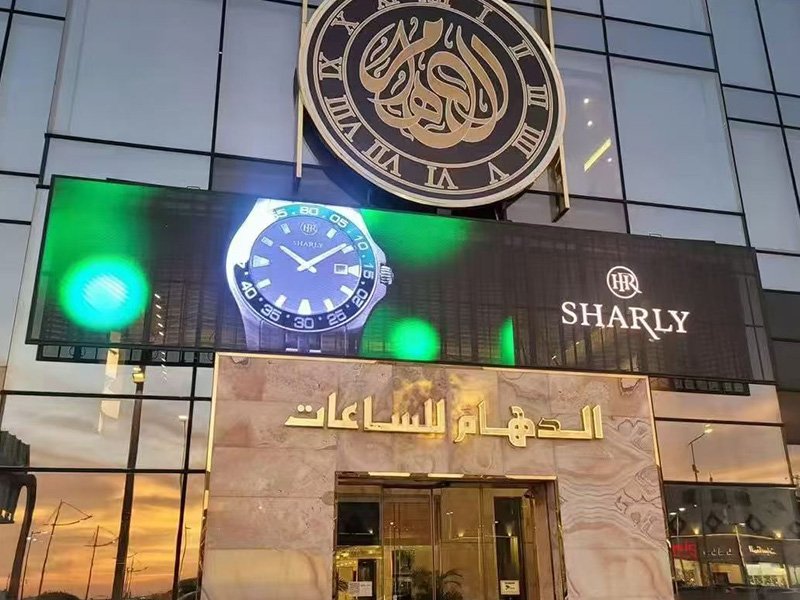 Outdoor Transparent LED display