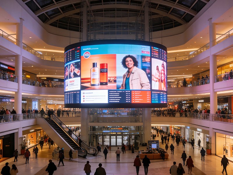 Indoor flexible LED Display