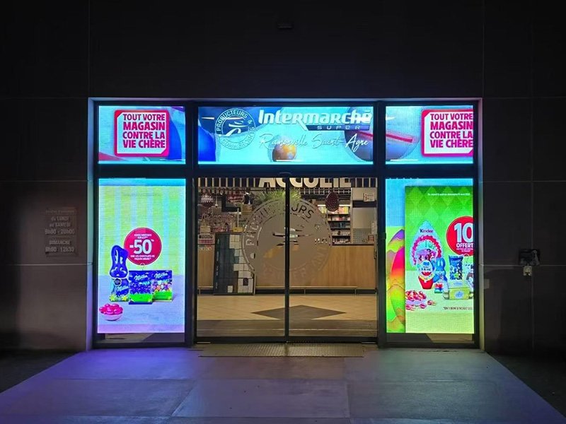 LED Film Transparent Display