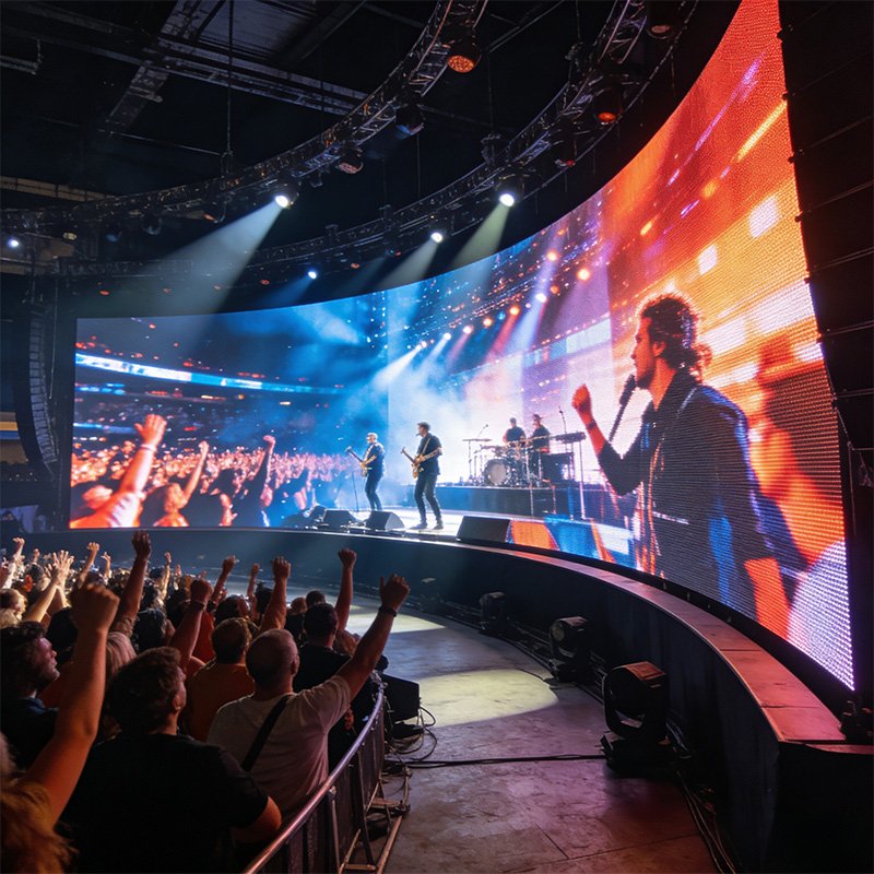 Curved Rental LED Display