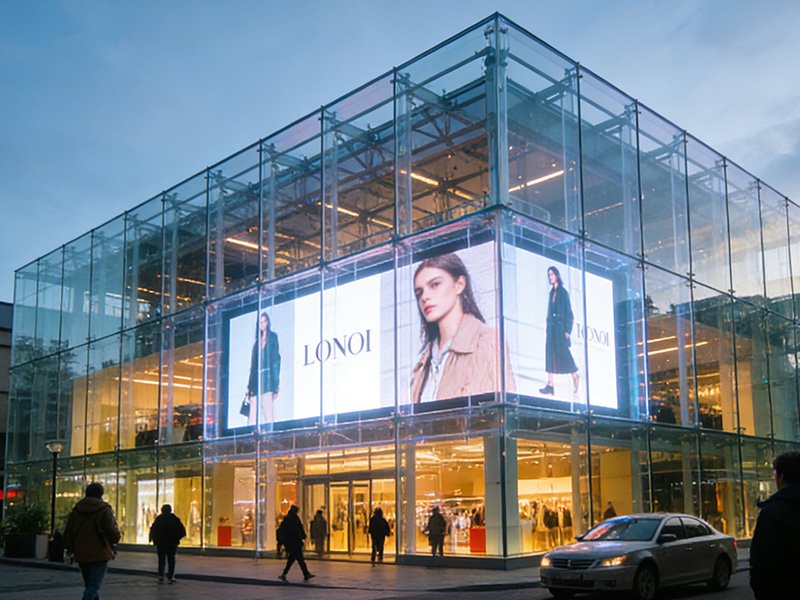 Outdoor Transparent LED Display
