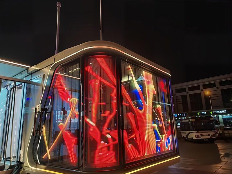 Transparent LED Video Wall