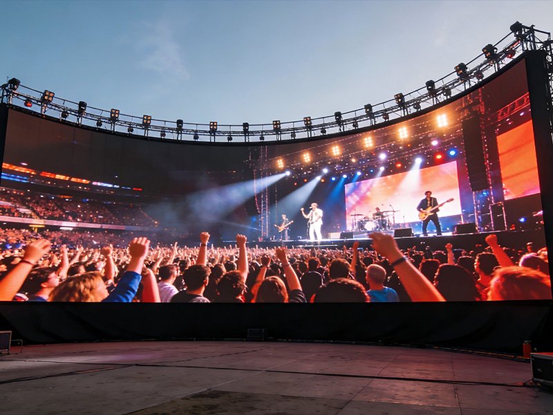 Curved LED Panels Rental
