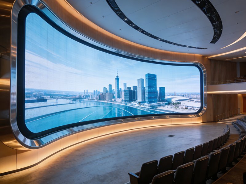 Curved LED Walls