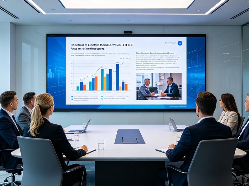 Interactive COB LED Display
