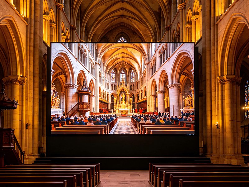 Main Stage Church LED Wall