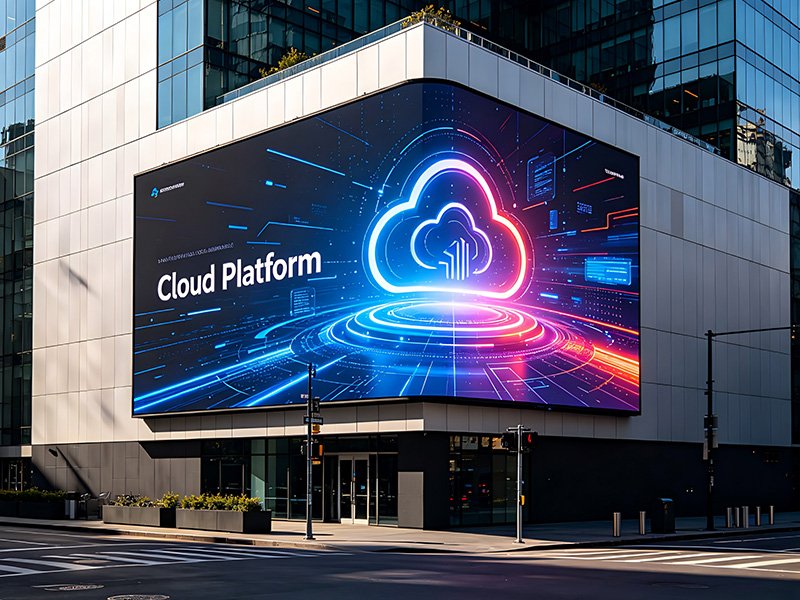 Network-Control Outdoor Digital Signage