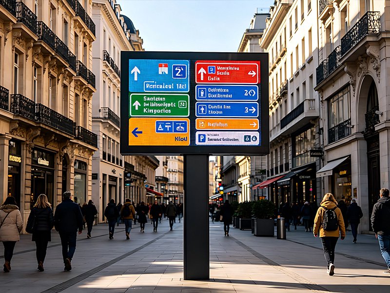 Outdoor Wayfinding & Information Signage
