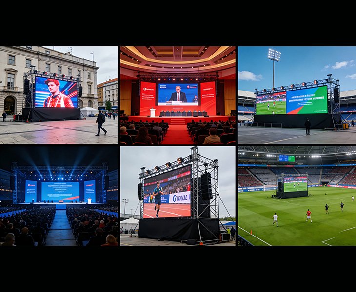 Wide Applications Of LED Panel Rental